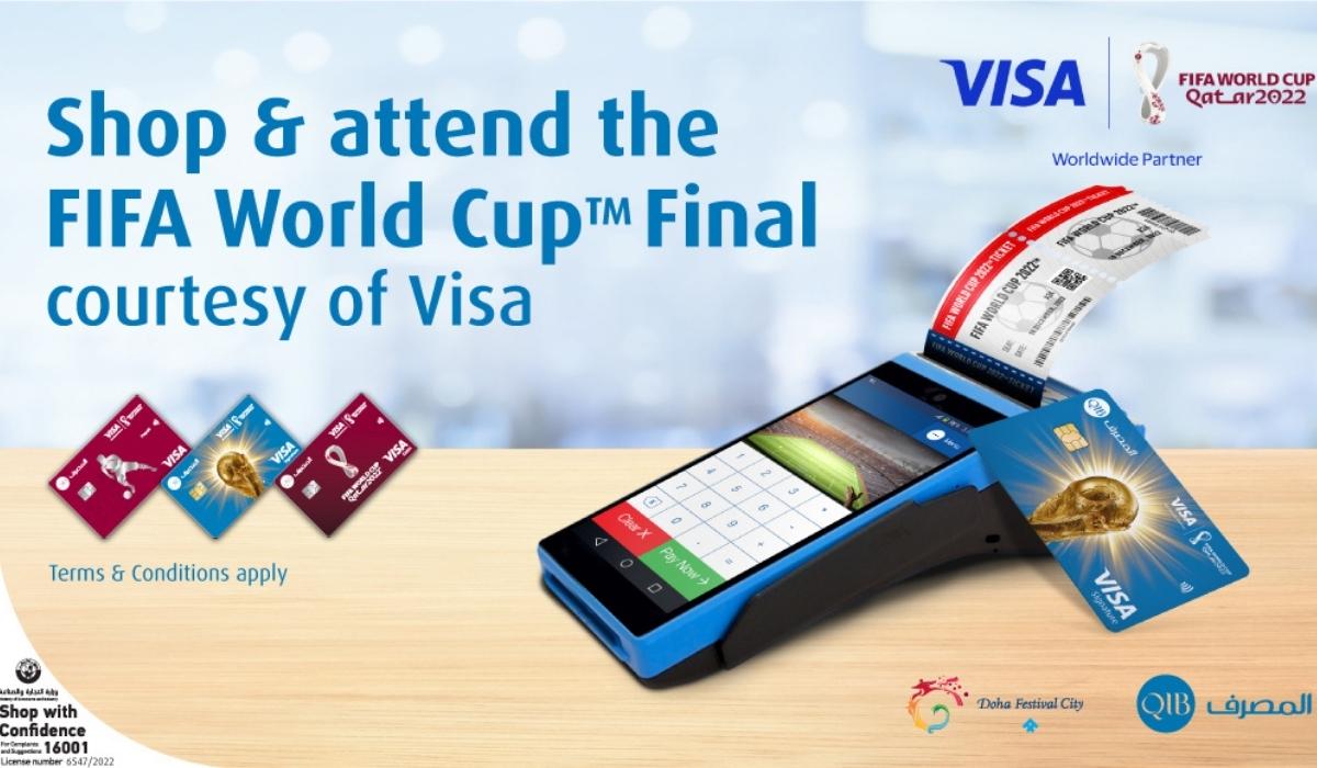 Visa teams up with QIB to Offer FIFA World Cup™ Final tickets through “Spend & Win” Campaign at DFC